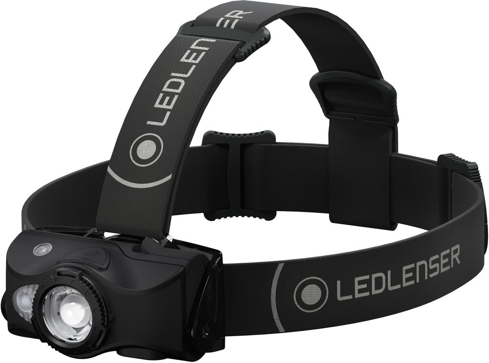 LEDLENSER MH8 outdoor t�lthet� LED fejl�mpa 600lm/200m, RGB, 1xLi-ion, fekete