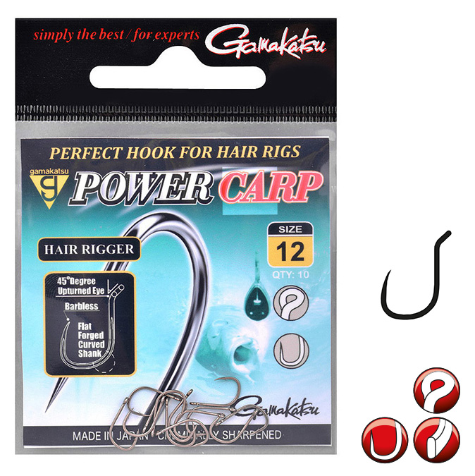 Power Carp Hair Rigger BL 10db/cs. 8-as