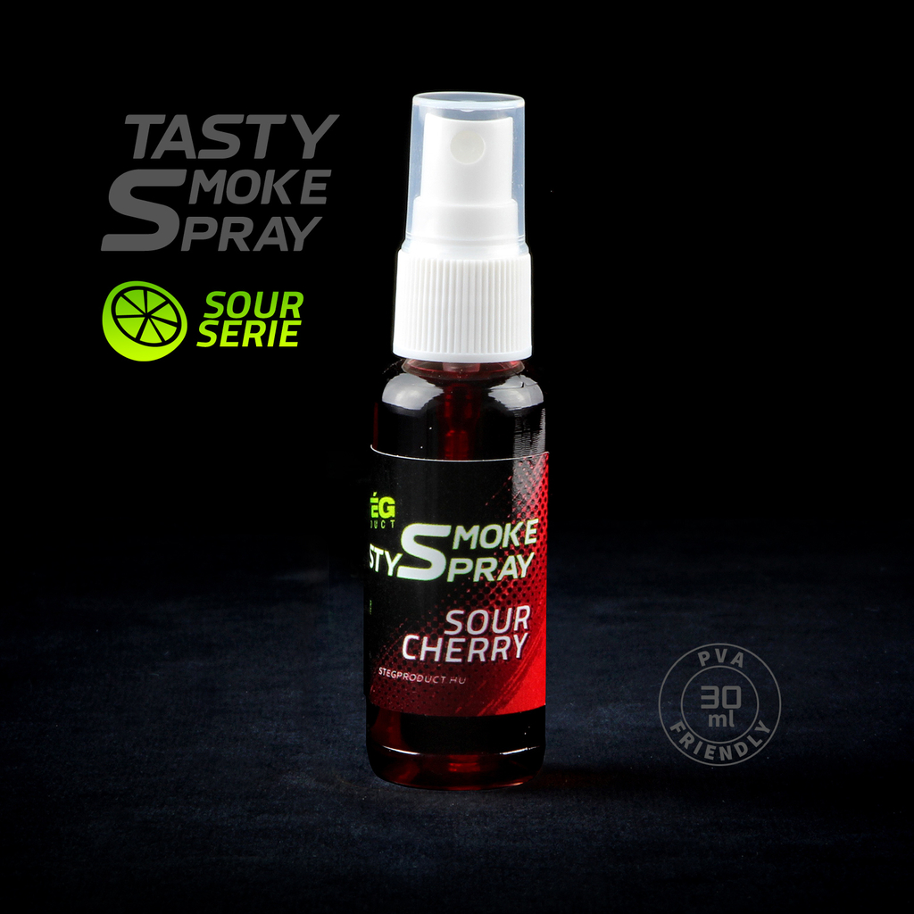 Stég Tasty Smoke Spray Sour Cherry 30ml